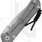 Chris Reeve Knives Large Inkosi LIN-1108-006-SLV - Plain Drop Point, Glass Blasted - Image 2