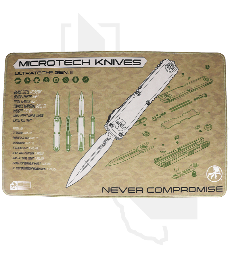 Microtech Ultratech ZBP Mat MAT-UTZBP - Tan