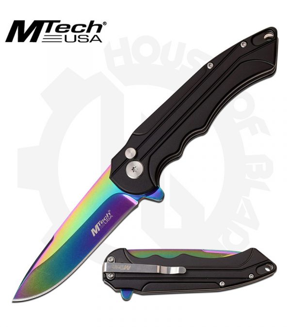 MTech USA Manual Folding Knife MT-1022RBK