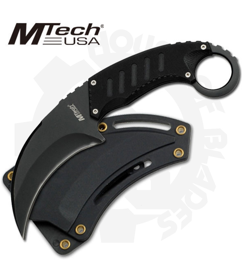 MTech USA Fixed Blade Knife MT-665BK