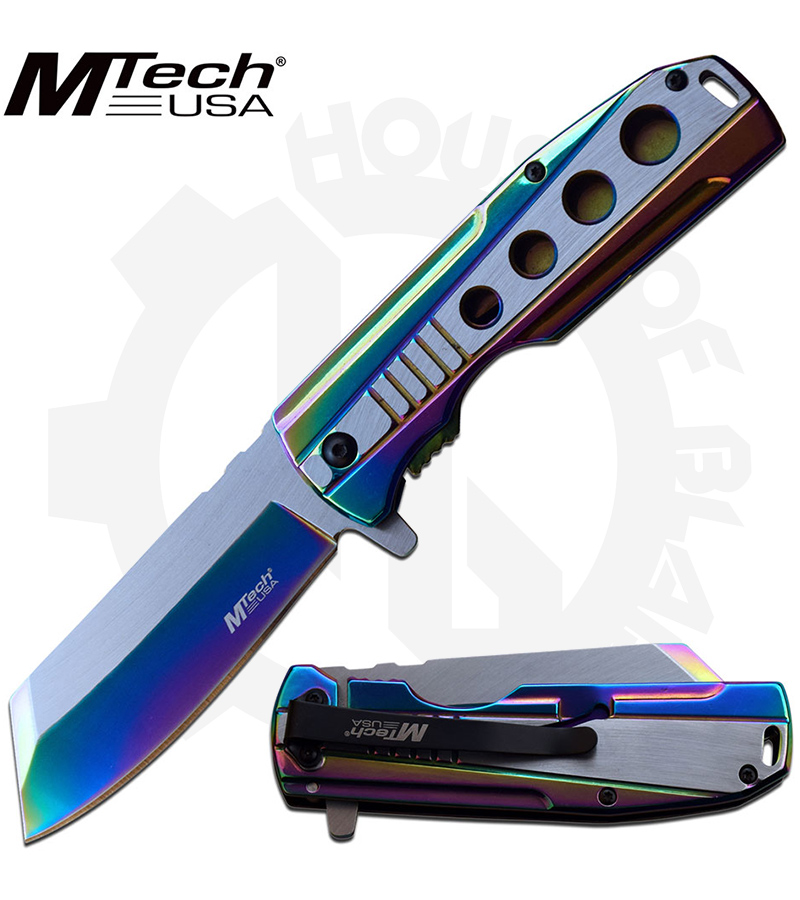MTech USA Spring Assisted Knife MT-A1107RB