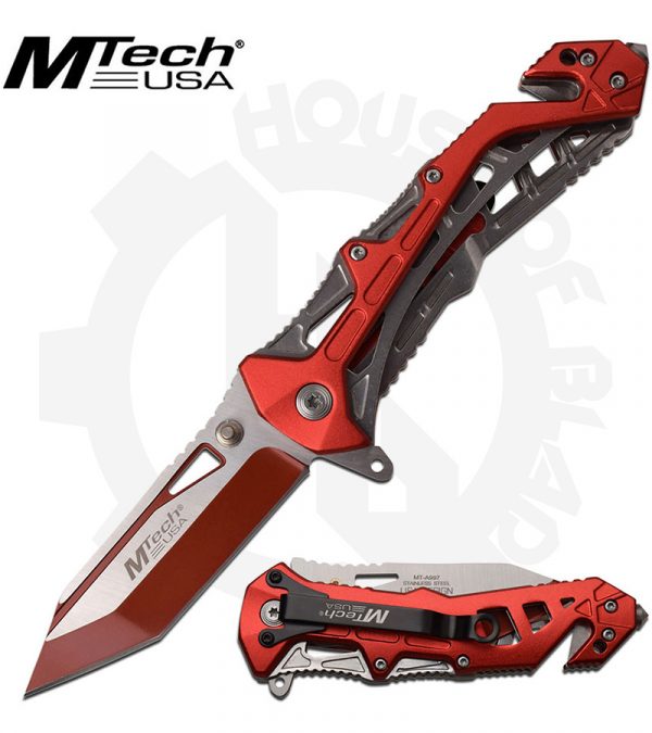 MTech USA Spring Assisted Knife MT-A997BRD