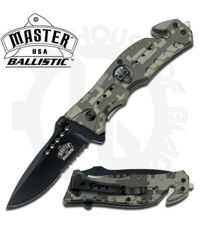 Master USA Spring Assisted Knife MU-A010DG