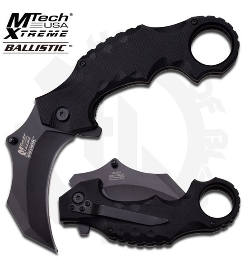 MTech USA Spring Assisted Knife MX-A815BK