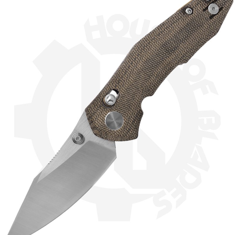 GiantMouse Nazca NAZCA-GRN-CANVAS - Green Canvas Micarta