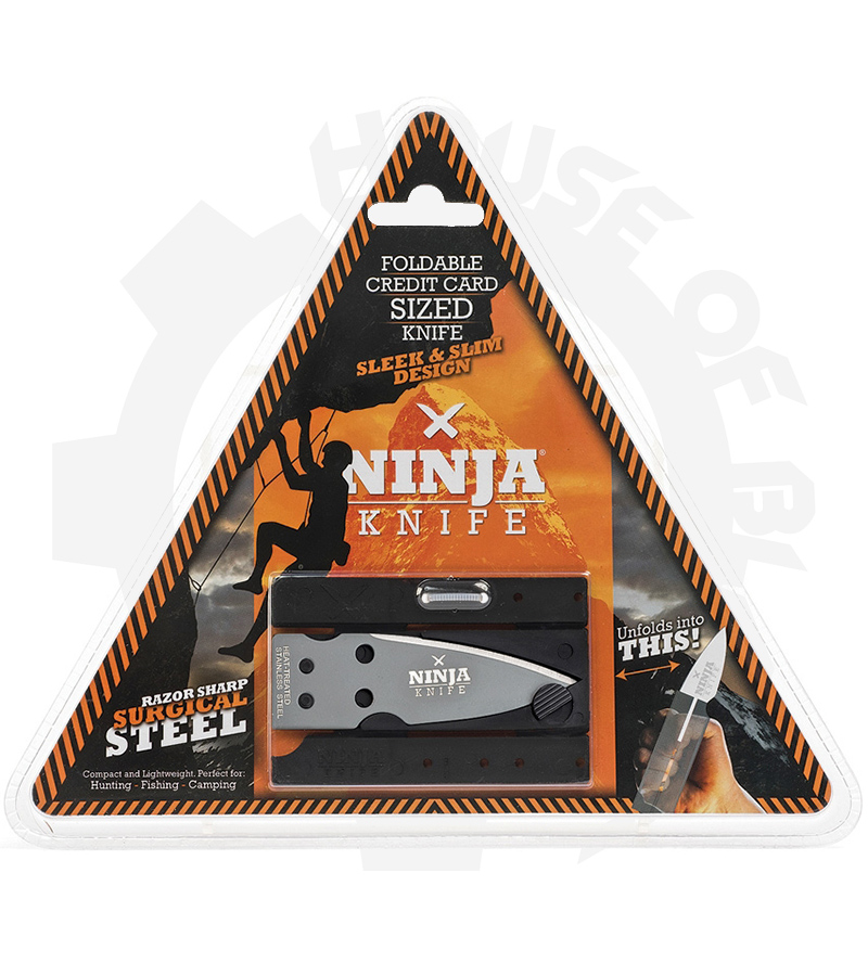 Wallet Ninja Ninja Knife Single NINJA401 - Black