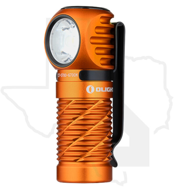 Olight Perun 3 Mini Headlamp & Flashlight PERUN3MINIOG - Orange - Image 2
