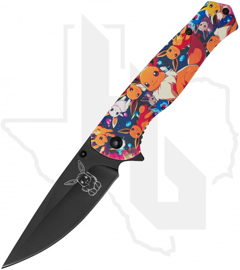 Wuu Jau Orange Fox PF77C - Graphic Handle