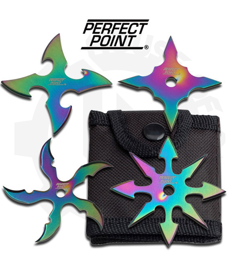 Perfect Point Throwing Star Set RC-107-4R