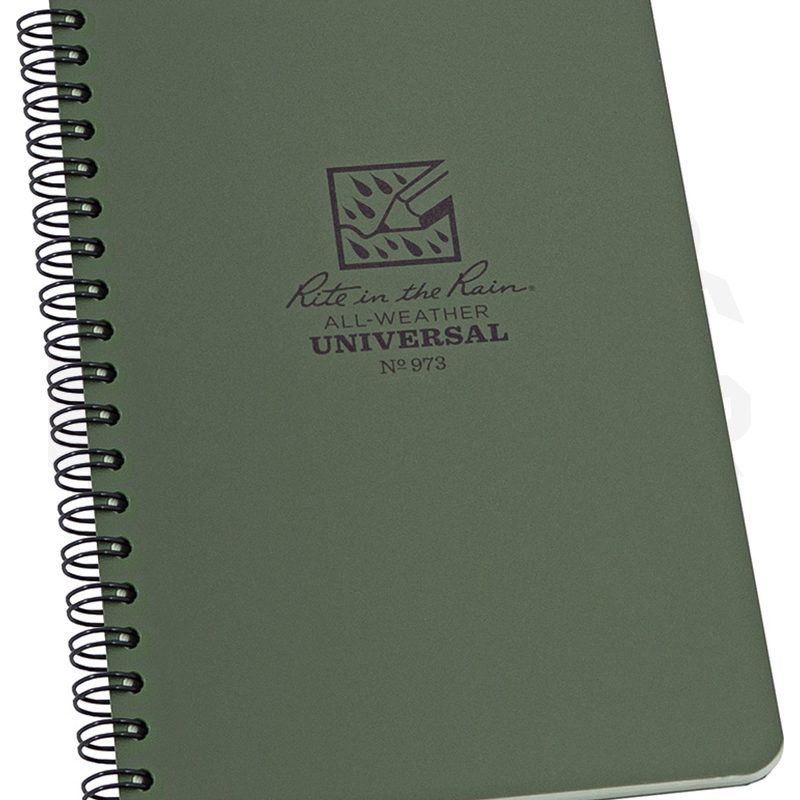 Rite in the Rain Spiral Notebook RITR973 - Green