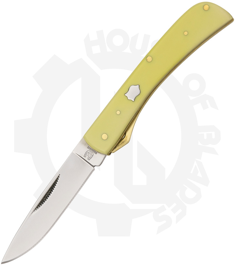 Rough Rider Mini Work Knife RR818 - Yellow Bone