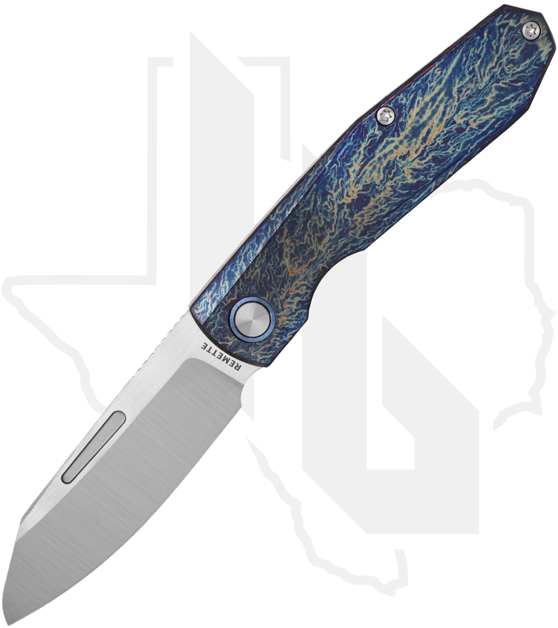 Remette RT-Squirrel RTDP-V - Burnt Titanium Lightning Pattern