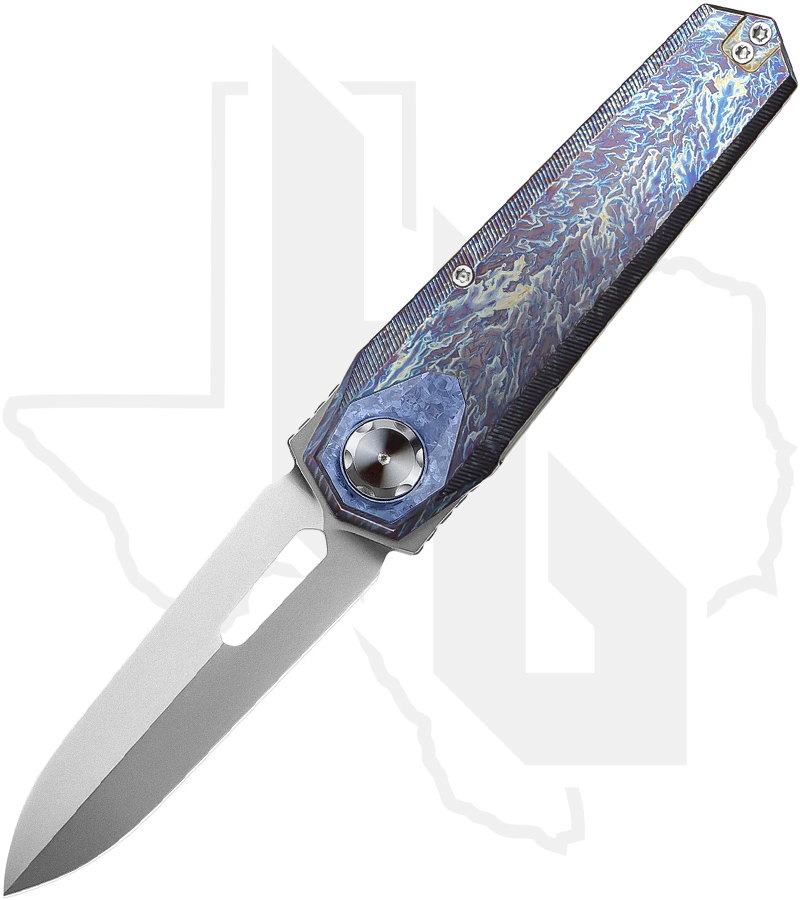 Remette RT-Infinite Power RTIP-M - Flamed Titanium, Lightning Pattern