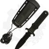 RUKO Neck/Boot Knife RUK0097 - Black - Image 2
