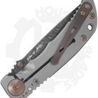 Spartan Blades Spartan Harsey Folder 3.25  SF10DMBZ - Damascus, Bronze Hardware - Image 3
