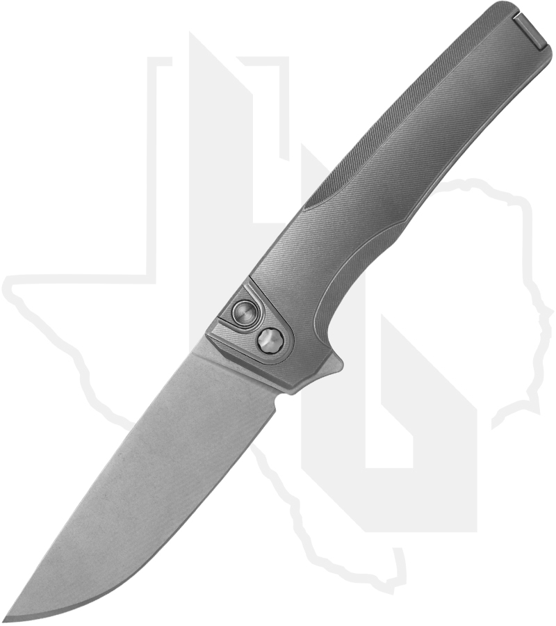 MachineWise Sonora SONORA-1205 - Lightwash Blade, FineStep Textured Handle, Titanium