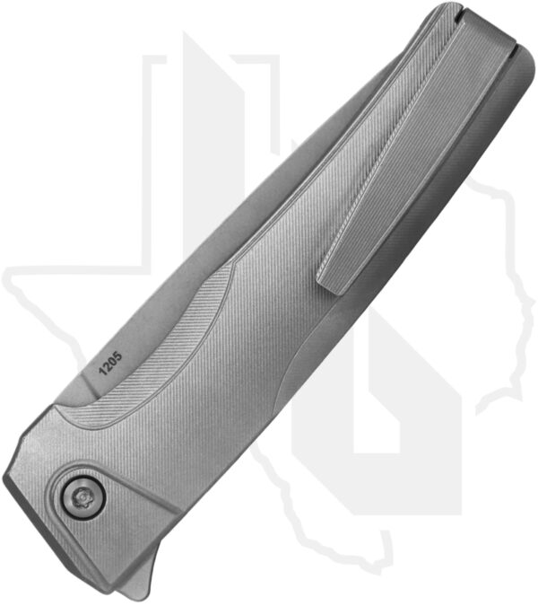 MachineWise Sonora SONORA-1205 - Lightwash Blade, FineStep Textured Handle, Titanium - Image 2