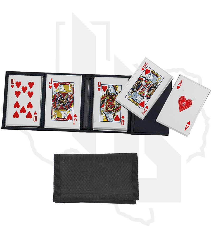 VB Sports 5 Pc. Throwing Cards TC-5R - Royal Flush (Hearts)