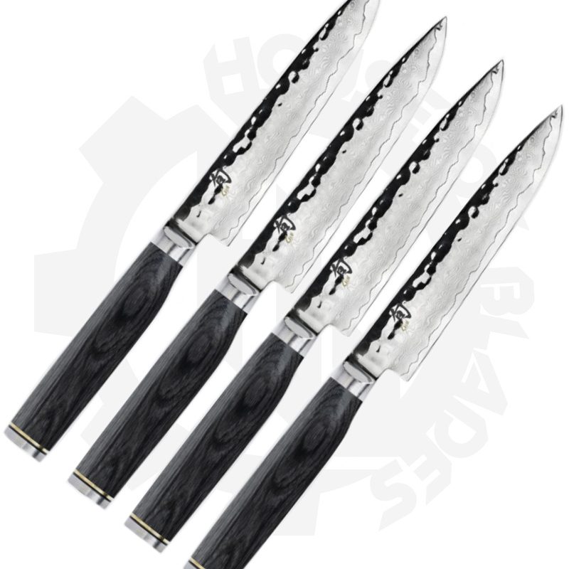 Shun 4pc Steak Knife Set TDMS0400G