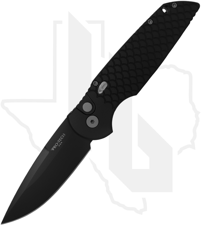 Protech Tactical Response 3 TR-3-X1-M - Military Issue, Fish Scale, Black