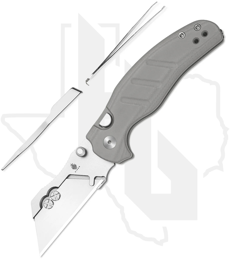 Kizer Sheepdog C01C Uti 1 V3488.29JSA1 - Gray G-10