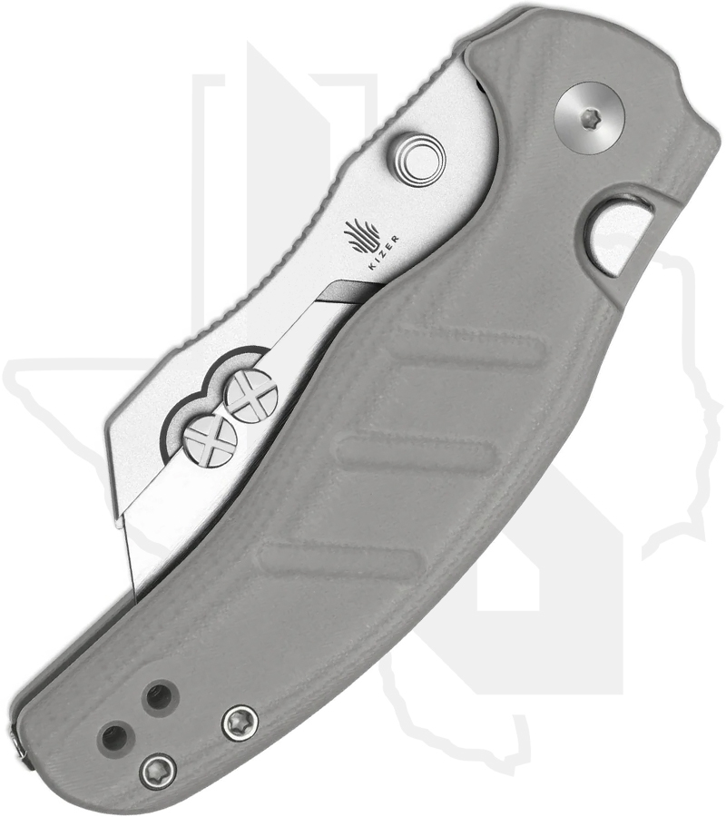 Kizer Sheepdog C01C Uti 1 V3488.29JSA1 - Gray G-10 - Image 2