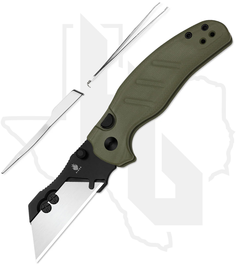 Kizer Sheepdog C01C Uti 1 V3488.29JSA2 - Green G-10