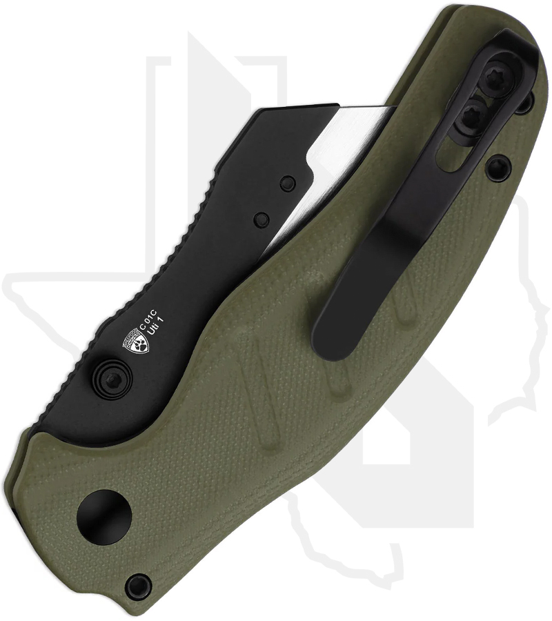 Kizer Sheepdog C01C Uti 1 V3488.29JSA2 - Green G-10 - Image 3
