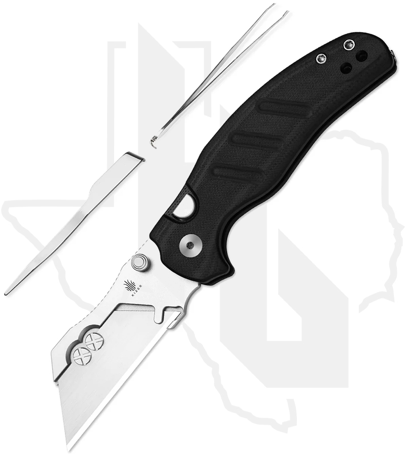 Kizer Sheepdog C01C Uti 1 V3488.29JSA3 - Black G-10