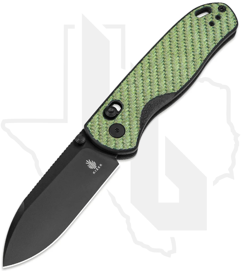 Kizer Drop Bear V3619A4 - Green Carbon Fiber