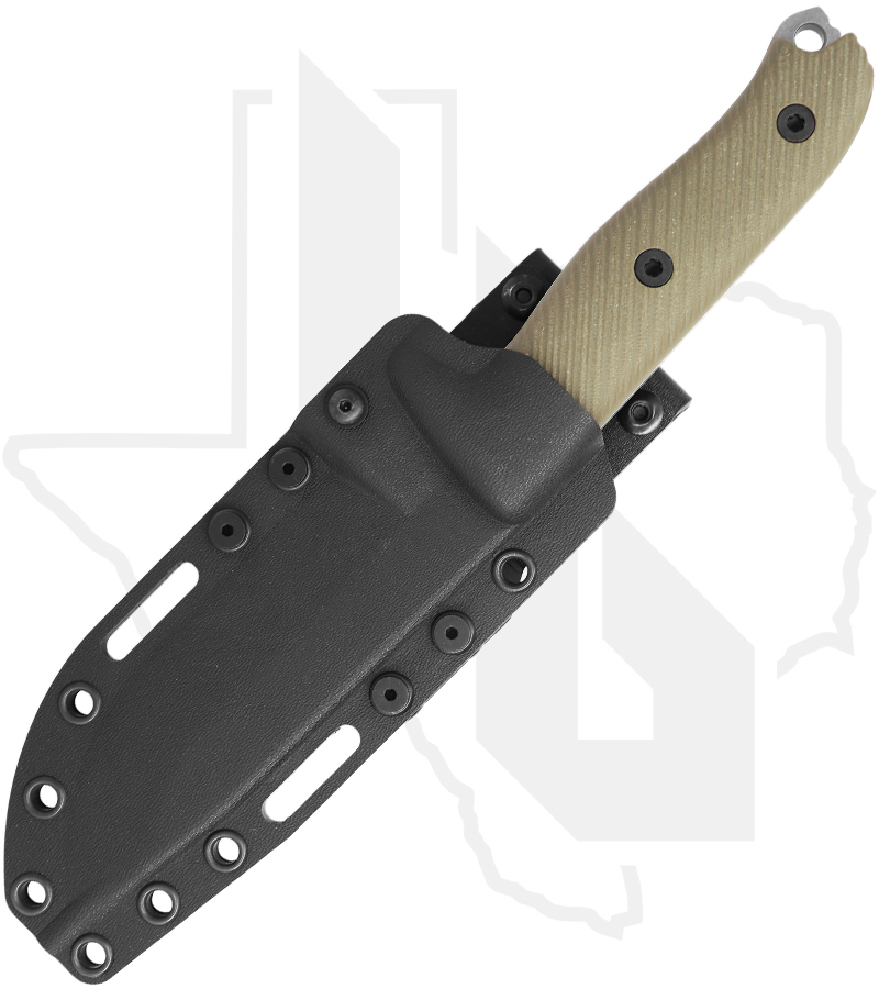 REIFF Knives Vicon VN119ODGBLKA - Clip Point, Stonewash, OD Green G-10 - Image 3