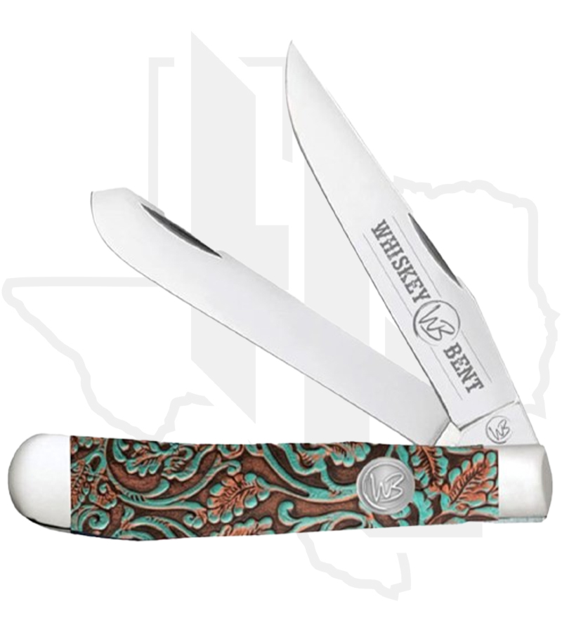 Whiskey Bent Tooled Rancher Trapper WB11-63 - Acrylic