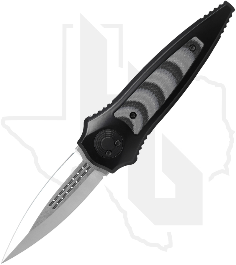 Asheville Steel Warlock Apparition WL-TSM-B-IN-DO-S - Inlaid Black Aluminum, Satin