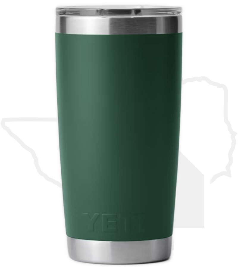 YETI 20 oz. Tumbler YRAM20BFG - Black Forest Green