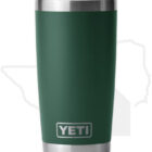 YETI 20 oz. Tumbler YRAM20BFG - Black Forest Green - Image 2