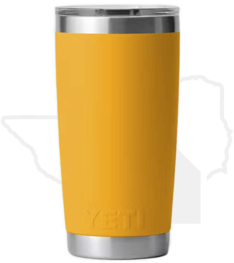 YETI 20 oz. Tumbler YRAM20BKY - Beekeeper Yellow