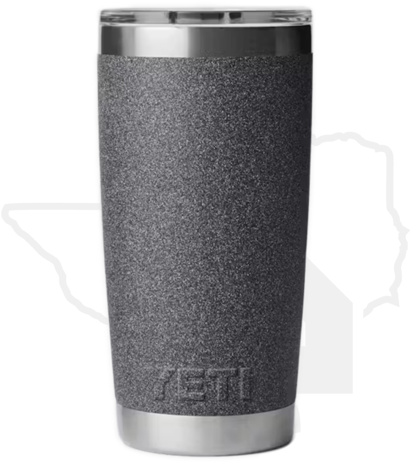 YETI 20 oz. Tumbler YRAM20BS - Black Stone