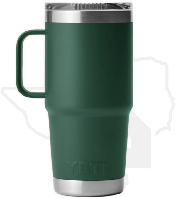 YETI 20 oz. Travel Mug YRAM20TBFG - Black Forest Green