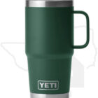 YETI 20 oz. Travel Mug YRAM20TBFG - Black Forest Green - Image 2