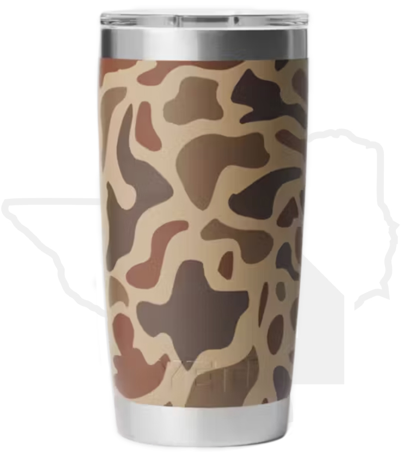 YETI 20 oz. Tumbler YRAM20WC - Wetlands Camo