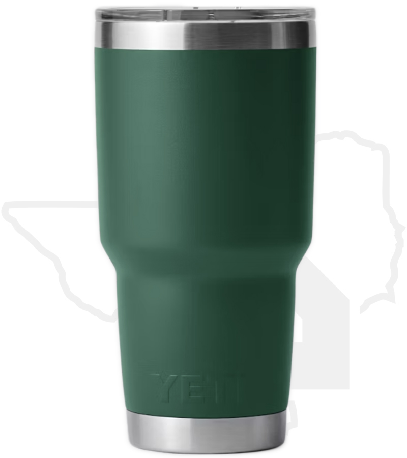 YETI 30 oz. Tumbler YRAM30BFG - Black Forest Green