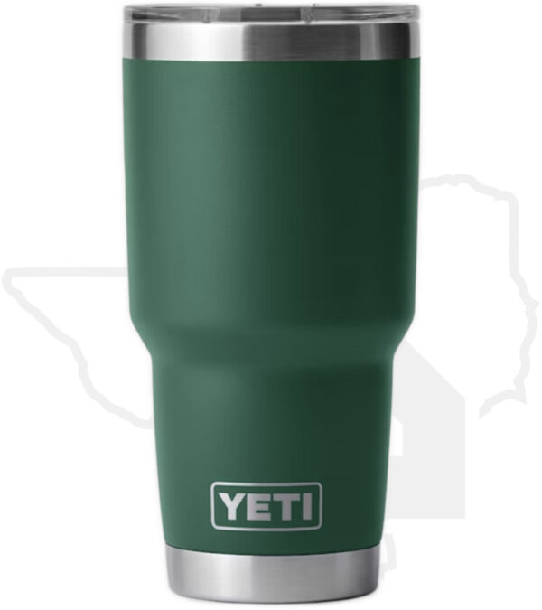YETI 30 oz. Tumbler YRAM30BFG - Black Forest Green - Image 2