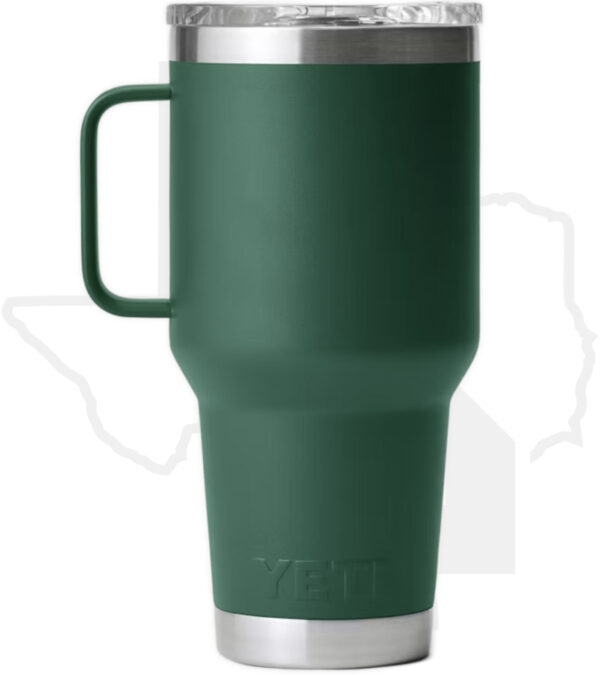 YETI 30 oz. Travel Mug YRAM30TBFG - Black Forest Green