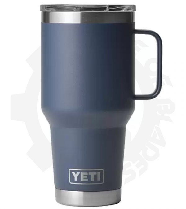 YETI 30 oz. Travel Mug YRAM30TNVY - Navy - Image 3