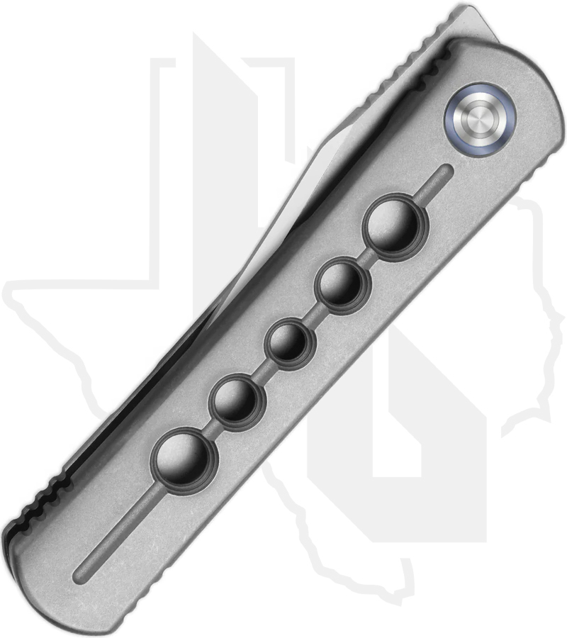 Kizer Feist 2 X Series ZX-3499.2A2 - Milled Titanium, Clip Point - Image 2